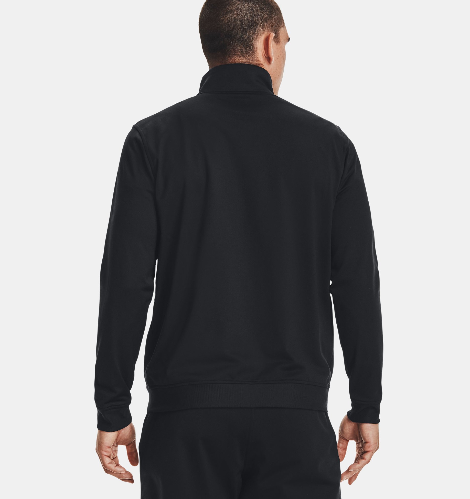 Under Armour Mens Sport Style Tricot Jacket Warm-up Top 